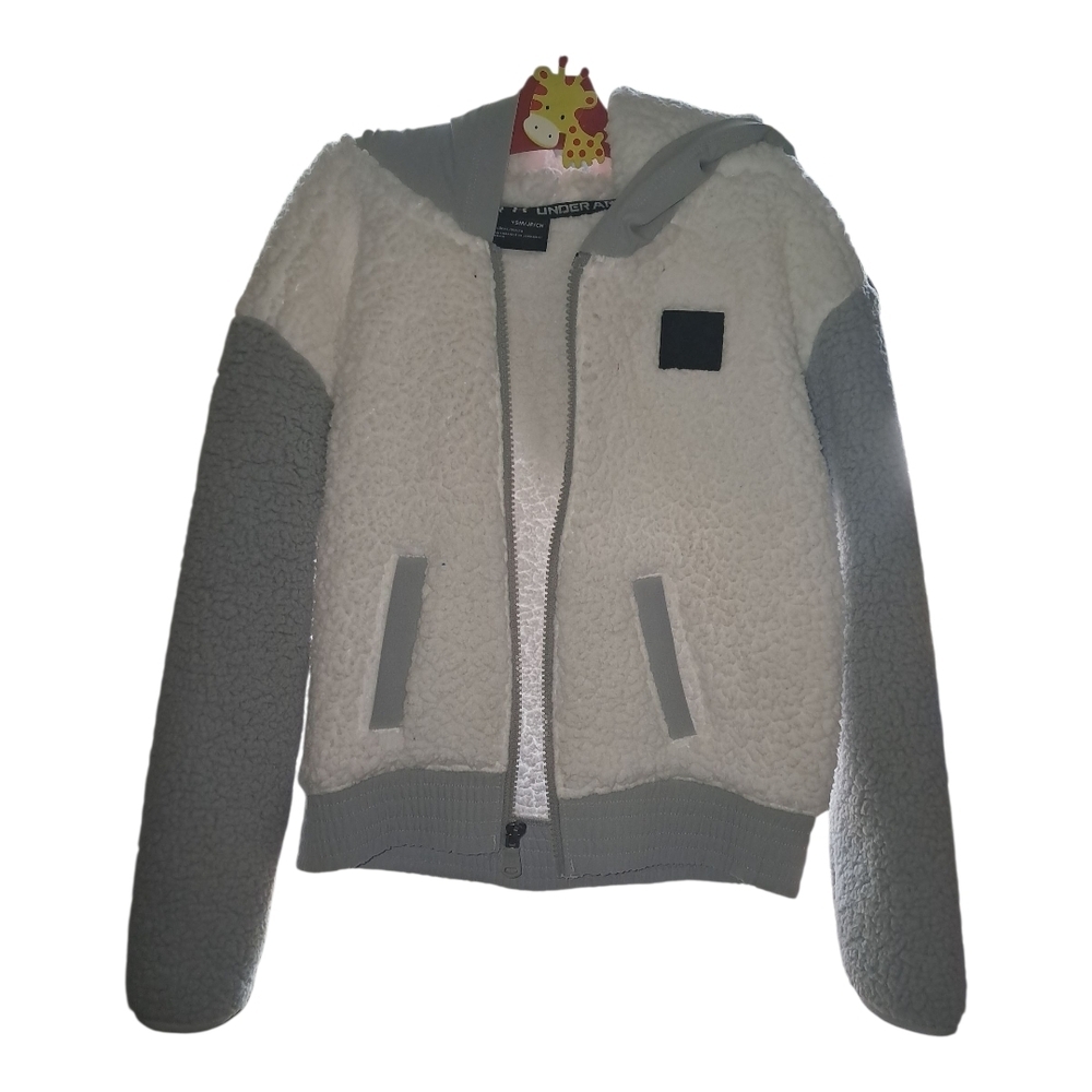 Under Armour White Sherpa Jacket